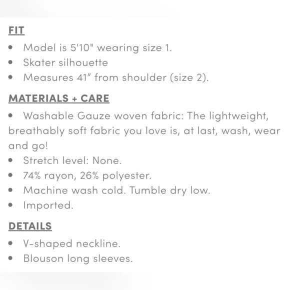 TORRID Mini Washable Long-Sleeve Gauze Tunic Dress in Medallion Pink, Size Large - Picture 6 of 12